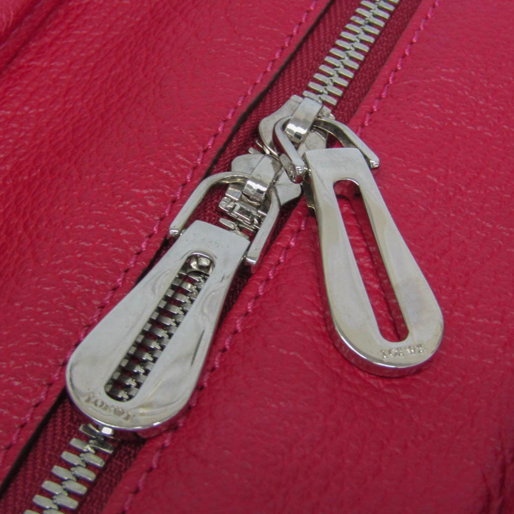Loewe Amazona 36 Women's Leather Handbag Pink - Picture 9 of 14